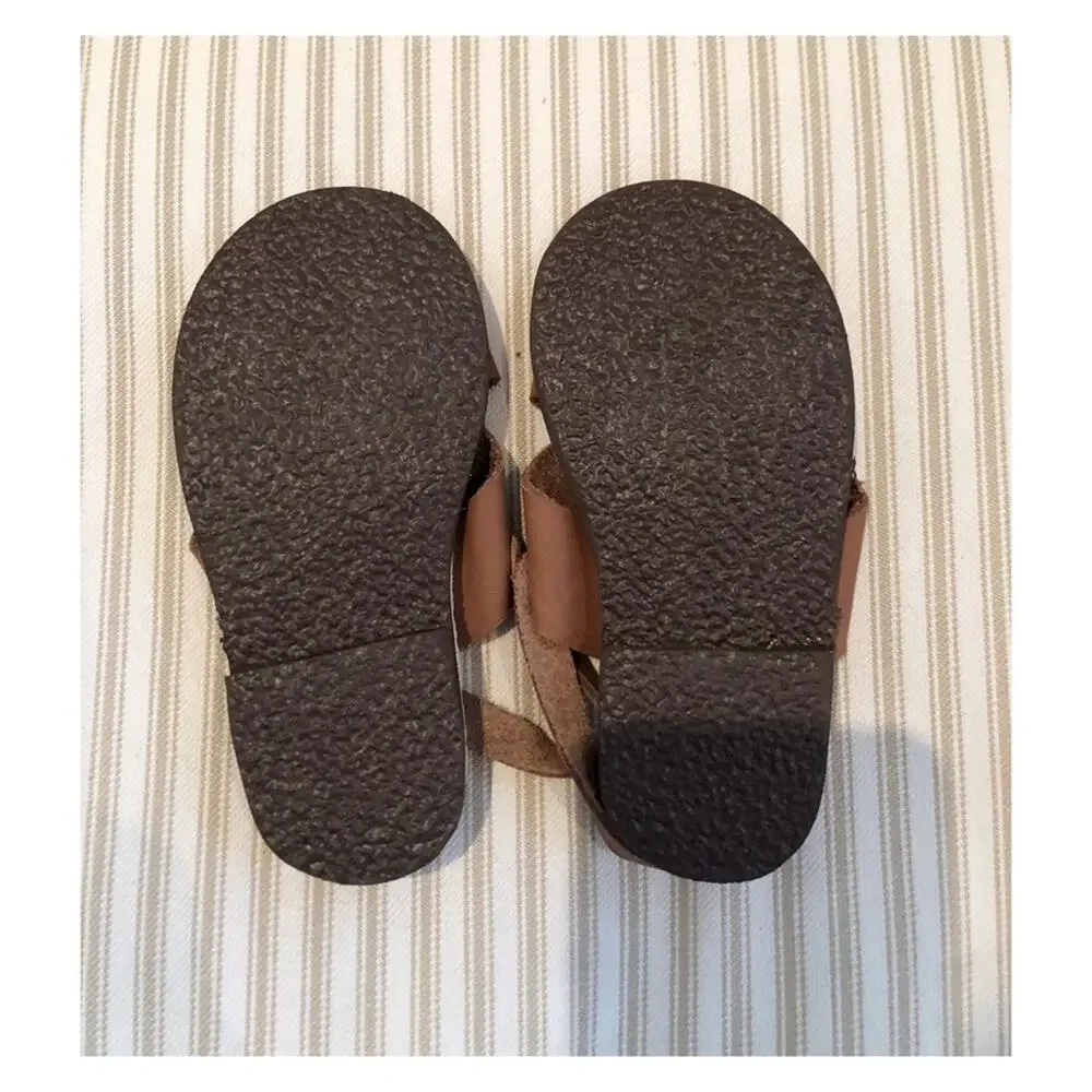 The Humble Soles Woven Leather Sandals